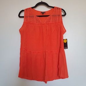 NWT Orange Tank Top